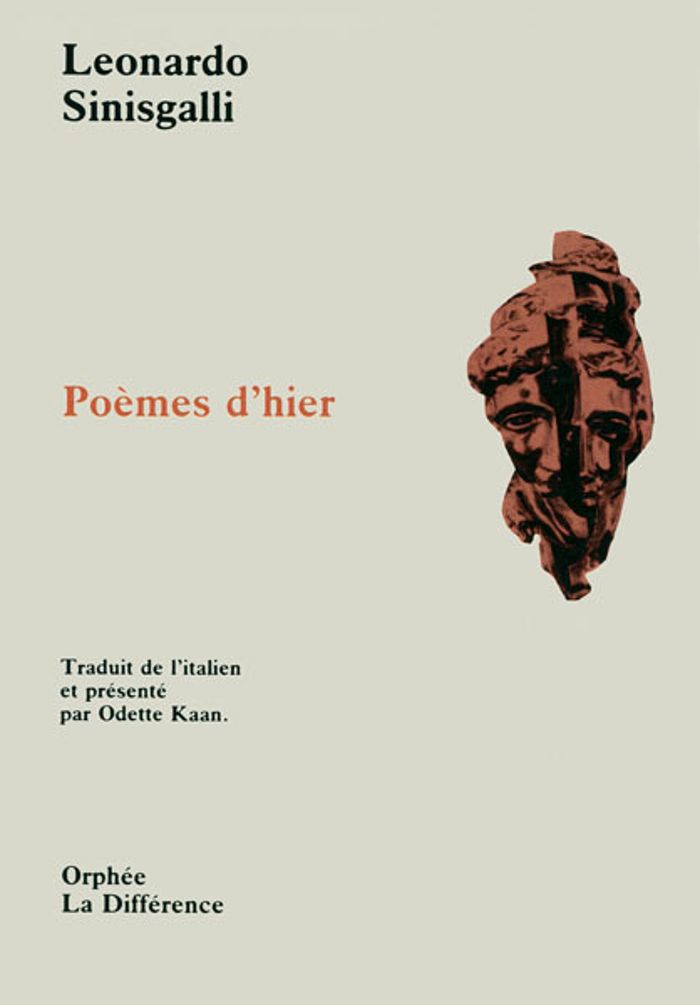 Couverture du livre « POEMES D'HIER », librairie Les Contes Infusés à Corte