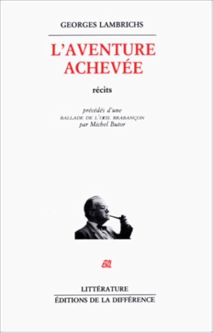 Couverture du livre « L'AVENTURE ACHEVEE » de Xxx, librairie Les Contes Infusés à Corte