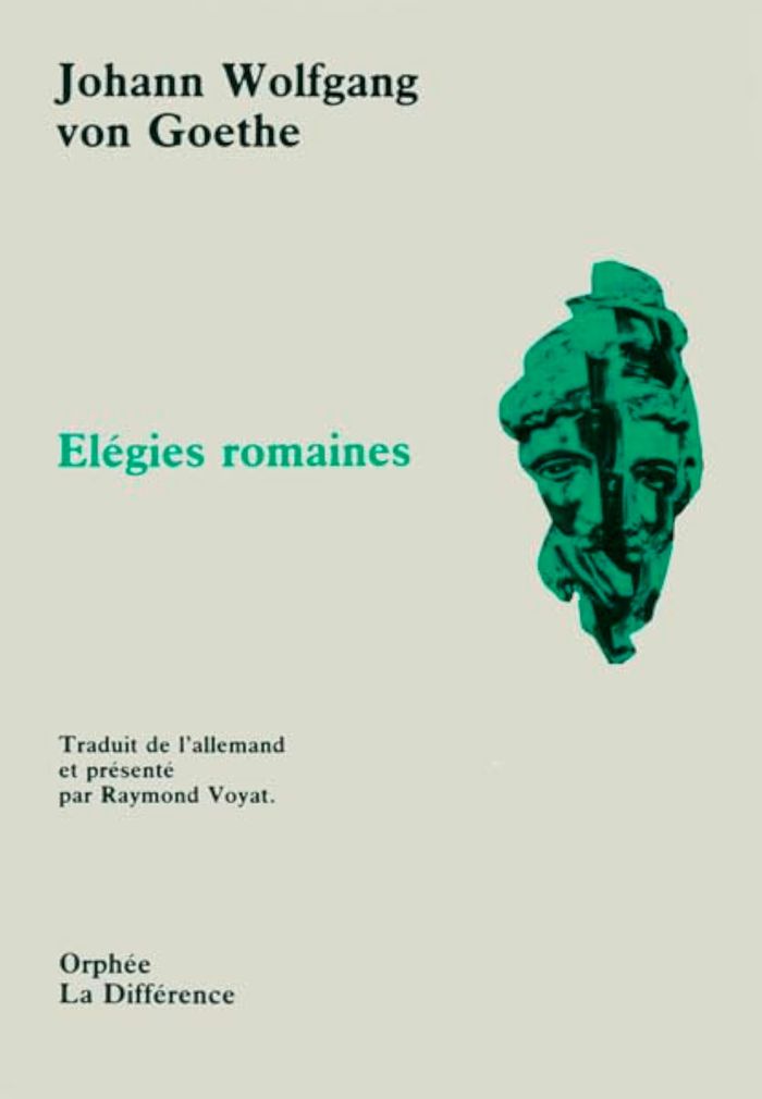 Couverture du livre « ELEGIES ROMAINES N 102 », librairie Les Contes Infusés à Corte