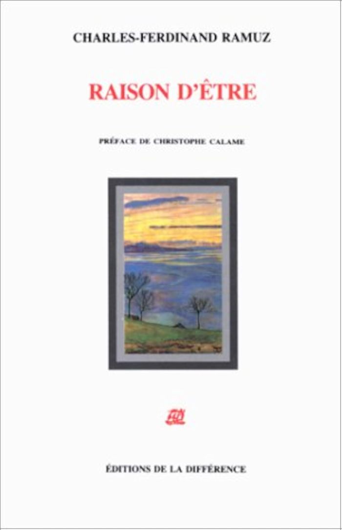 Couverture du livre « RAISON D'ETRE », librairie Les Contes Infusés à Corte