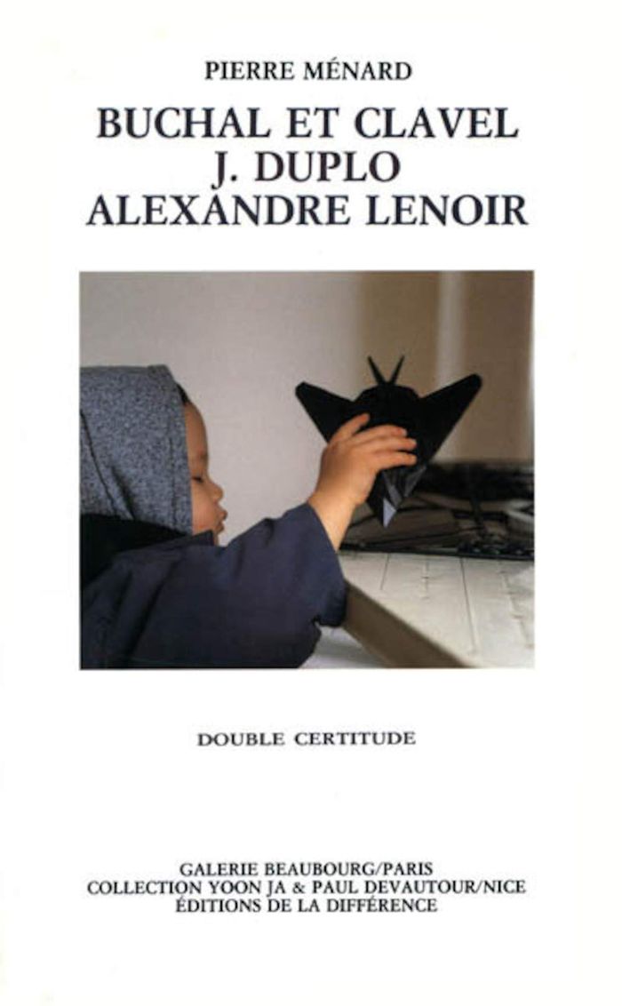 Couverture du livre « BUCHAL ET CLAVEL, J. DUPLO, ALEXANDRE LENOIR » de Pierre Menard, librairie Les Contes Infusés à Corte