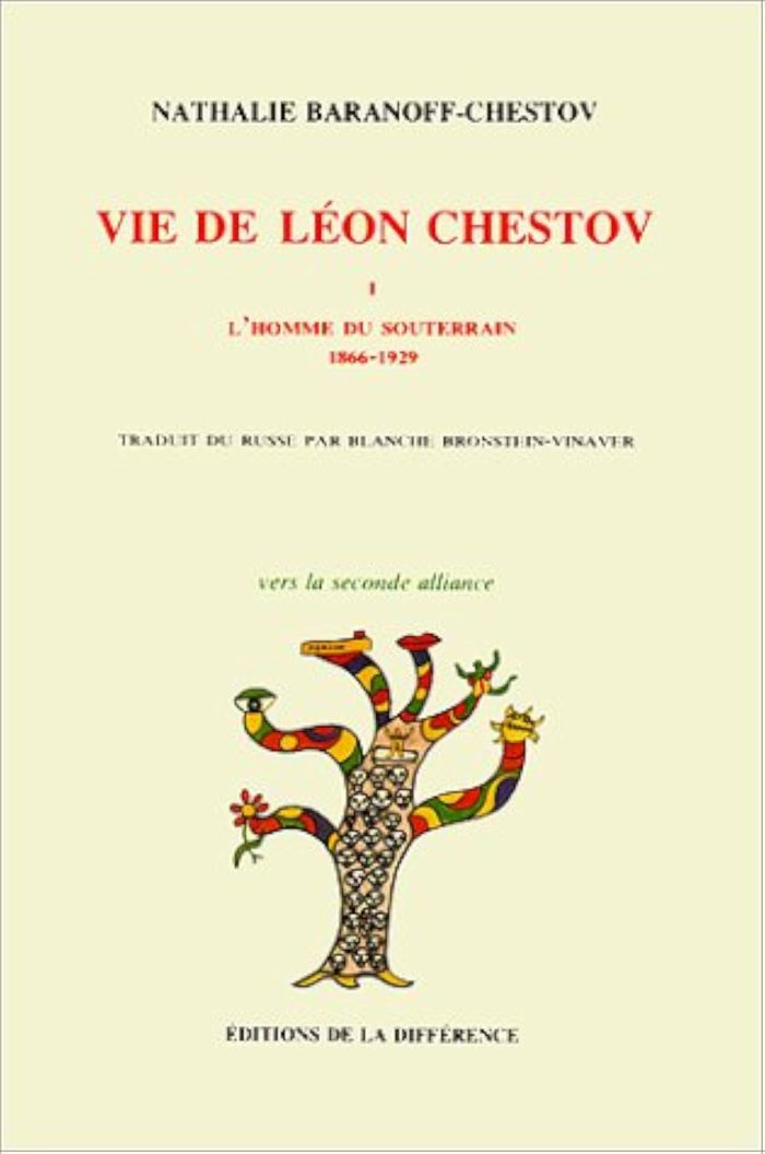 Couverture du livre « VIE DE LEON CHESTOV T1 », librairie Les Contes Infusés à Corte