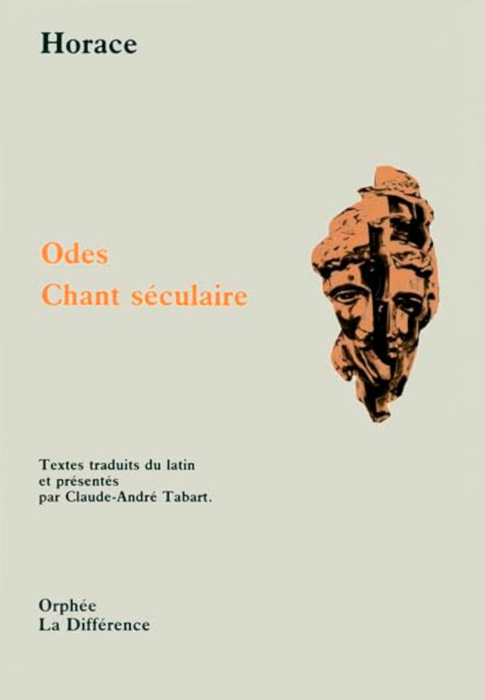 Couverture du livre « ODES. BILINGUE LATIN-FRANCAIS » de Horace, librairie Les Contes Infusés à Corte