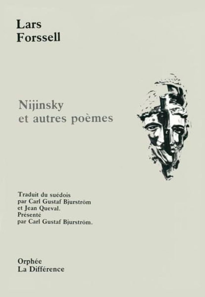 Couverture du livre « NIJINSKY ET AUTRES POEMES » de Lars Forssell, librairie Les Contes Infusés à Corte