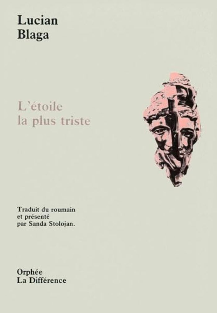 Couverture du livre « ETOILE LA PLUS TRISTE » de Lucian Blaga, librairie Les Contes Infusés à Corte
