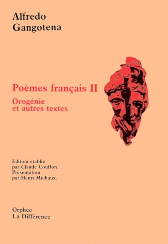 Couverture du livre « POEMES FRANCAIS II OROGENIE ET AUTRES TEXTES » de Xxx, librairie Les Contes Infusés à Corte
