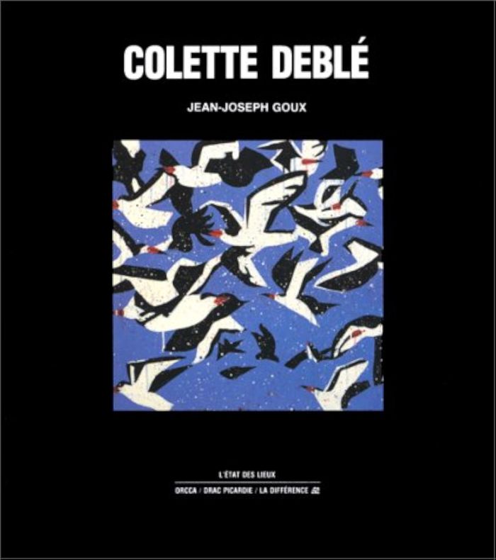 Couverture du livre « COLETTE DEBLE » de Jean-Joseph Goux, librairie Les Contes Infusés à Corte