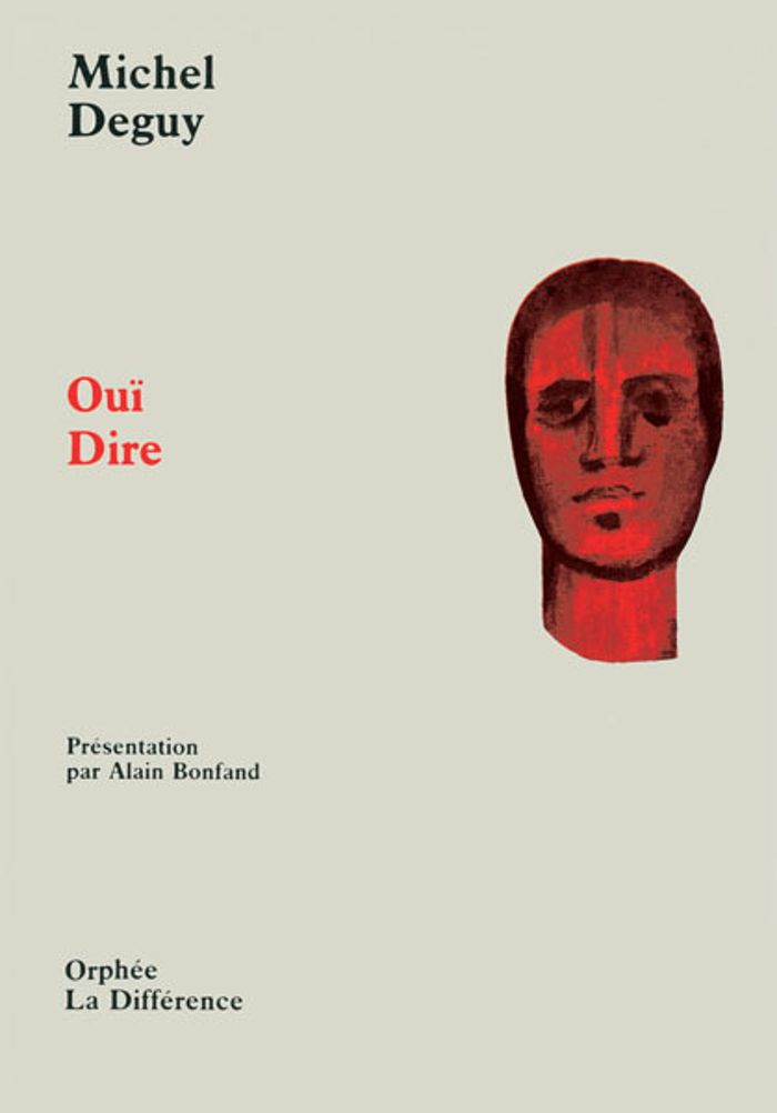 Couverture du livre « OUI DIRE » de Xxx, librairie Les Contes Infusés à Corte