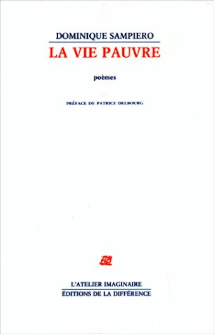 Couverture du livre « LA VIE PAUVRE », librairie Les Contes Infusés à Corte