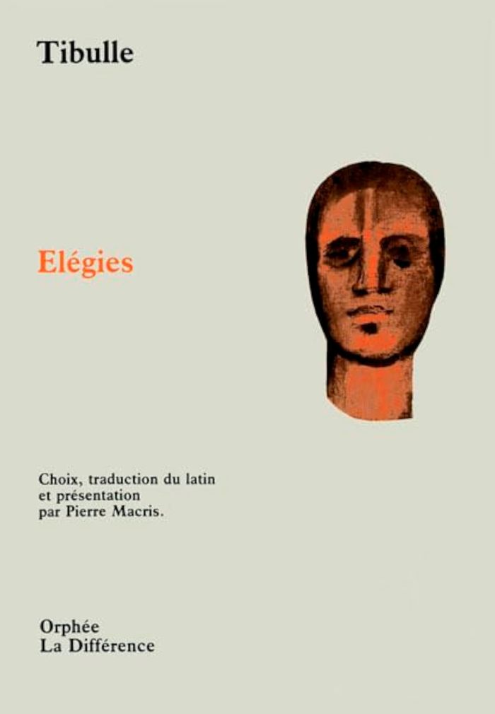 Couverture du livre « ELEGIES » de Tibulle, librairie Les Contes Infusés à Corte