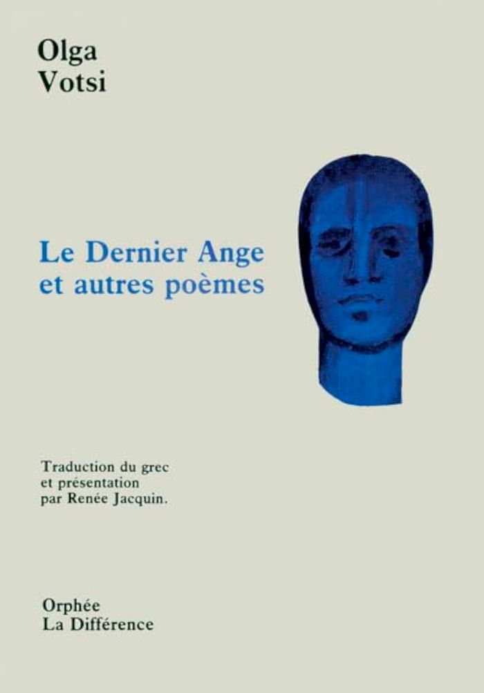 Couverture du livre « LE DERNIER ANGE ET AUTRES POEMES » de Olga Votsi, librairie Les Contes Infusés à Corte