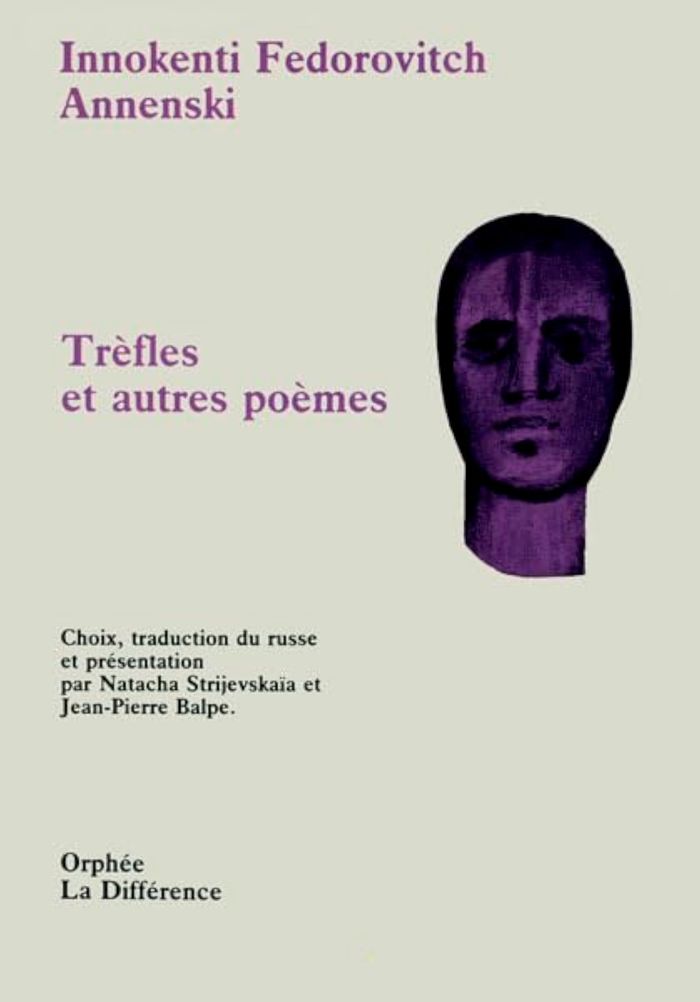 Couverture du livre « TREFLES ET AUTRES POEMES » de Annenskij I F., librairie Les Contes Infusés à Corte