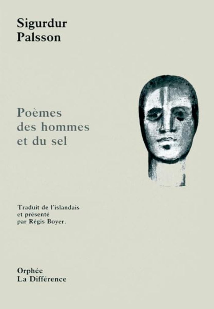 Couverture du livre « POEMES DES HOMMES ET DU SEL » de Sigurdur Palsson, librairie Les Contes Infusés à Corte