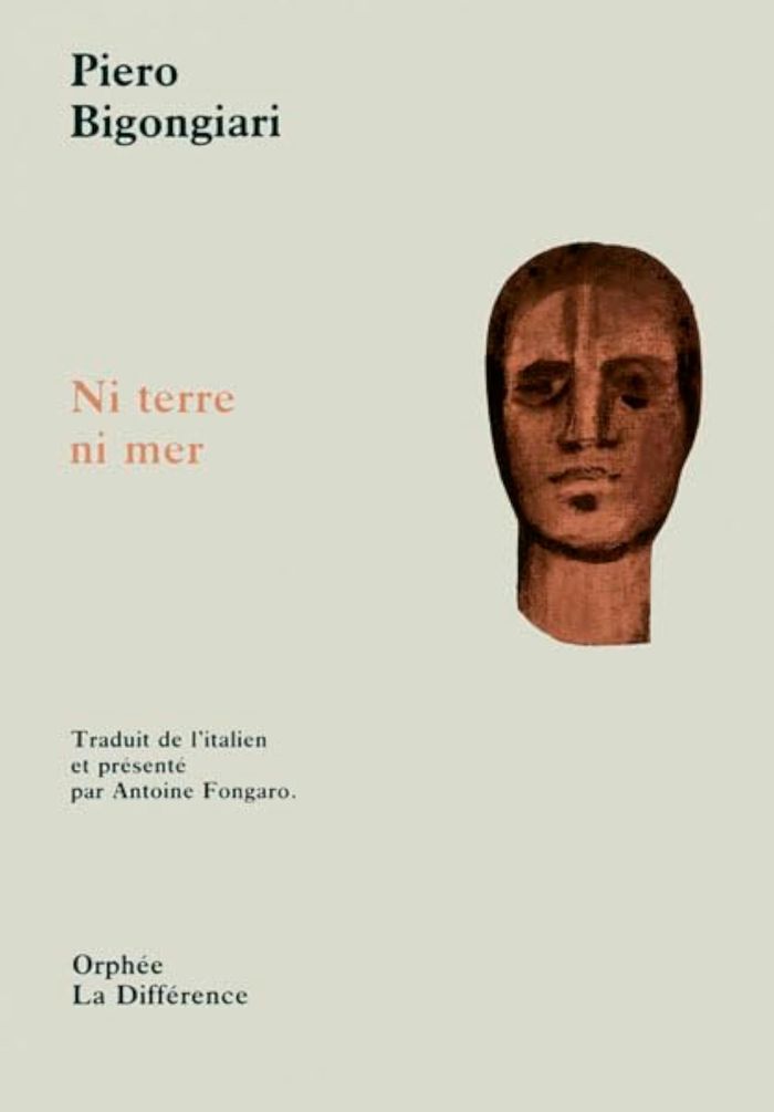Couverture du livre « NI TERRE NI MER » de Piero Bigongiari, librairie Les Contes Infusés à Corte