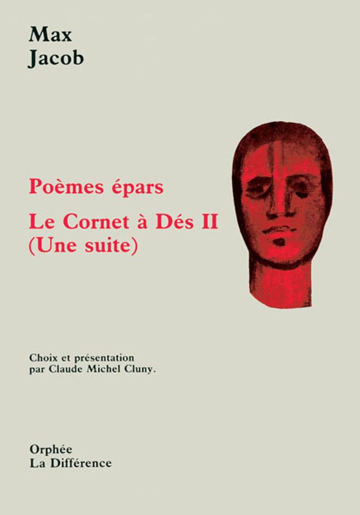 Couverture du livre « POEMES EPARS. LE CORNET A DES II - UNE SUITE » de Max Jacob, librairie Les Contes Infusés à Corte