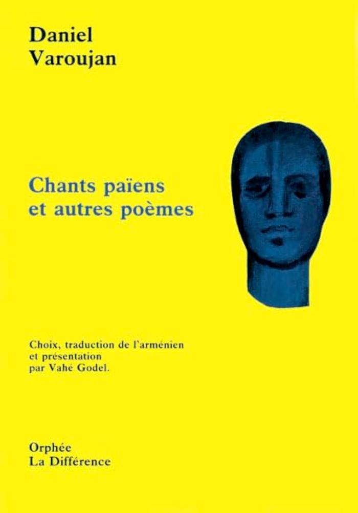 Couverture du livre « CHANTS PAIENS ET AUTRES POEMES » de Daniel Varoujean, librairie Les Contes Infusés à Corte