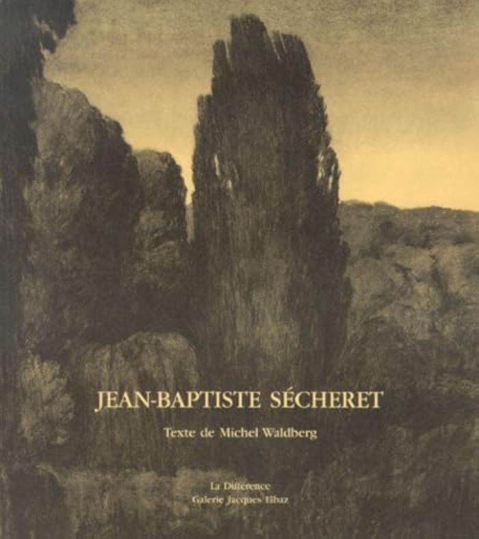 Couverture du livre « JEAN-BAPTISTE SECHERET » de Michel Waldberg, librairie Les Contes Infusés à Corte