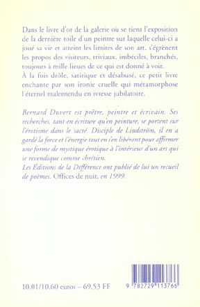 Quatrième de couverture de « LIVRE D'OR »