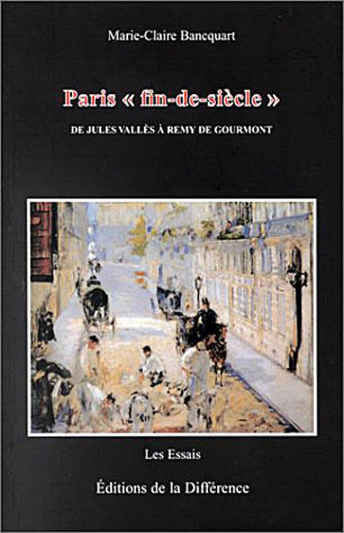 Couverture du livre « PARIS FIN DE SIECLE », librairie Les Contes Infusés à Corte