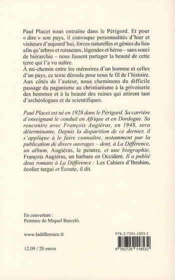 Quatrième de couverture de « DITS DU CHENE NOIR »
