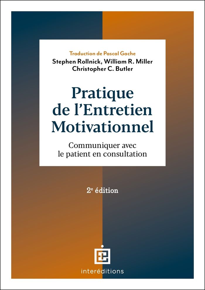 Couverture du livre « Pratique de l'entretien motivationnel : communiquer avec le patient en consultation » de Stephen Rollnick, librairie Les Contes Infusés à Corte