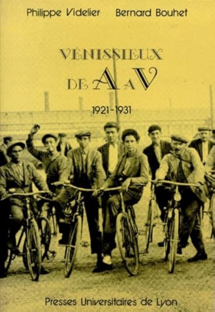 Couverture du livre « VENISSIEUX DE A A V - 1921-1931 » de Philippe Videlier, librairie Les Contes Infusés à Corte