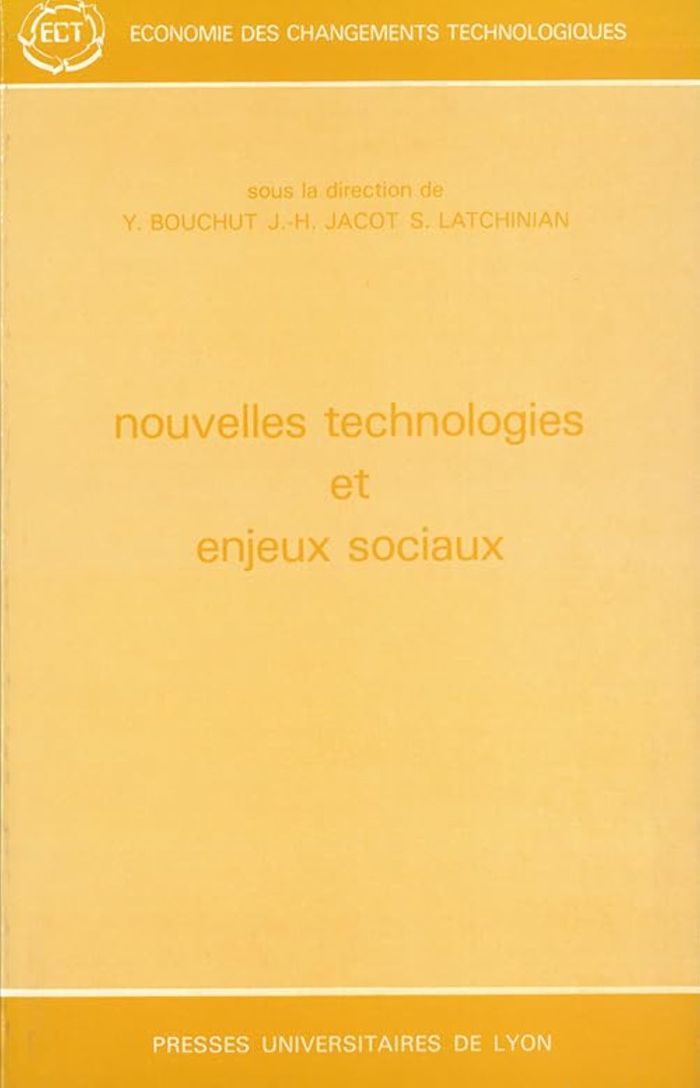 Couverture du livre « NOUVELLES TECHNOLOGIES ET ENJEUX SOCIAUX. RECHERCHE COOPERATIVE FRANCE - RDA » de Bouchut/jacot, librairie Les Contes Infusés à Corte