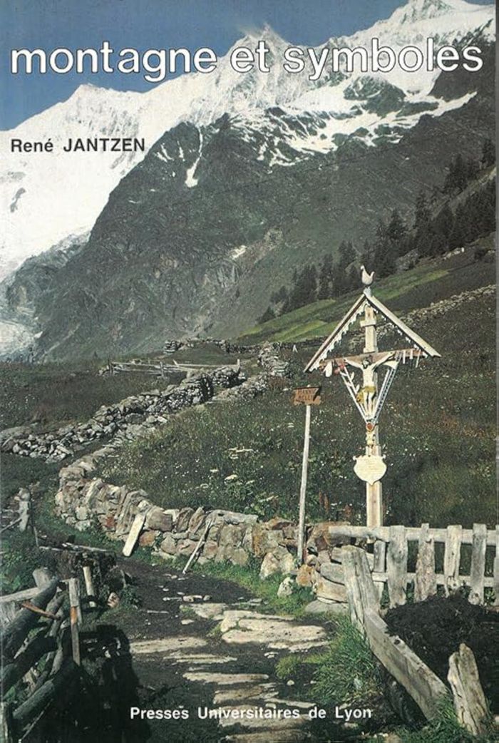 Couverture du livre « MONTAGNE ET SYMBOLES » de Rene Jantzen, librairie Les Contes Infusés à Corte