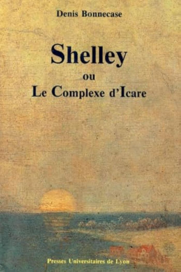 Couverture du livre « SHELLEY OU LE COMPLEXE D'ICARE » de Denis Bonnecase, librairie Les Contes Infusés à Corte