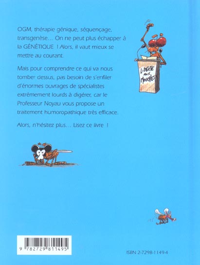 Quatrième de couverture de « GENETIQUE - GENETOC ! »