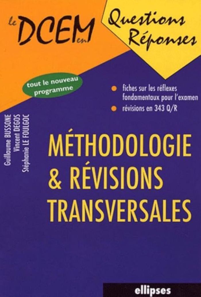 Couverture du livre « METHODOLOGIE & REVISIONS TRANSVERSALES », librairie Les Contes Infusés à Corte
