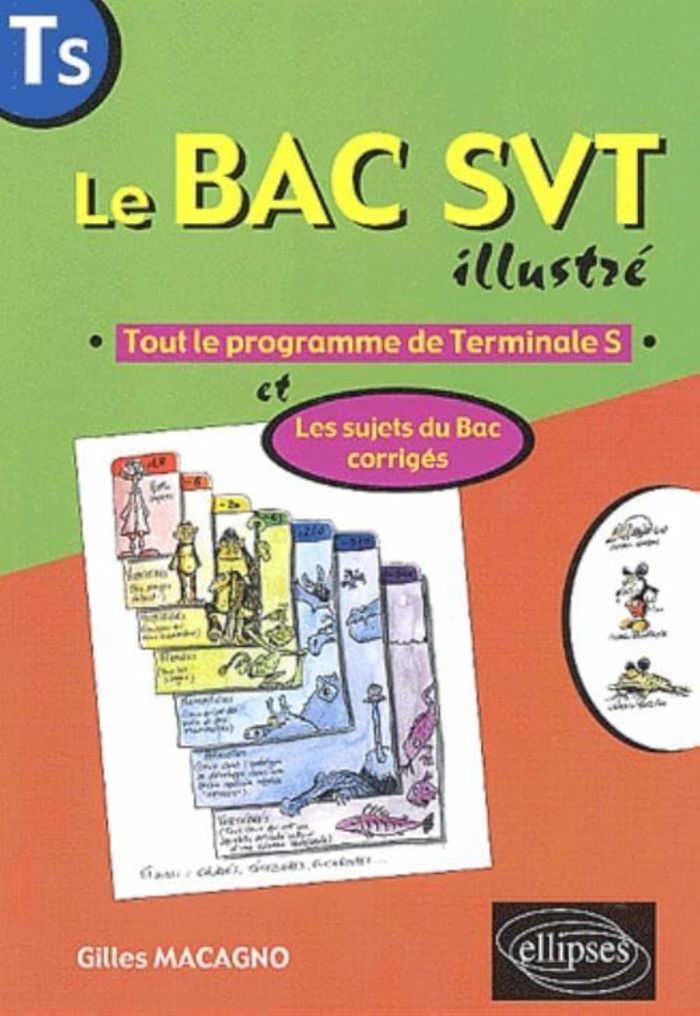 Couverture du livre « LE BAC SVT ILLUSTRE », librairie Les Contes Infusés à Corte