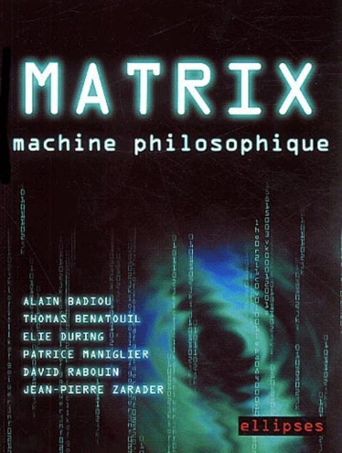 Couverture du livre « MATRIX, MACHINE PHILOSOPHIQUE », librairie Les Contes Infusés à Corte