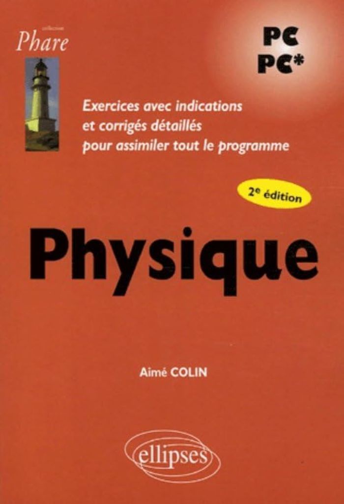 Couverture du livre « PHYSIQUE PC-PC* », librairie Les Contes Infusés à Corte