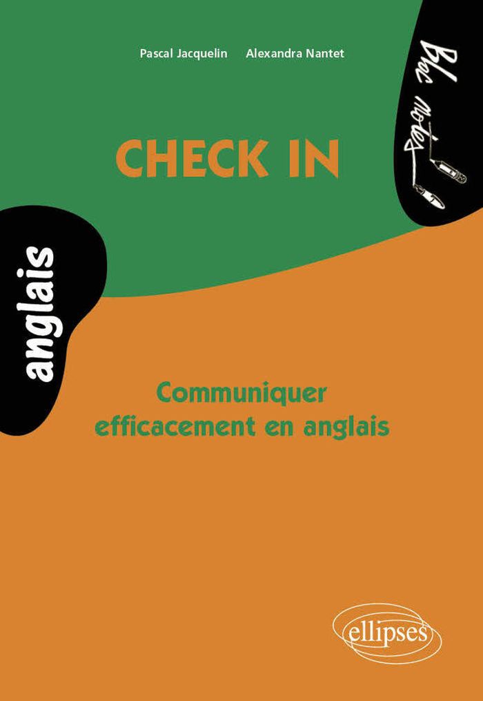 Couverture du livre « CHECK IN. COMMUNIQUER EFFICACEMENT EN ANGLAIS, NIVEAU 2 » de Jacquelin/nantet, librairie Les Contes Infusés à Corte