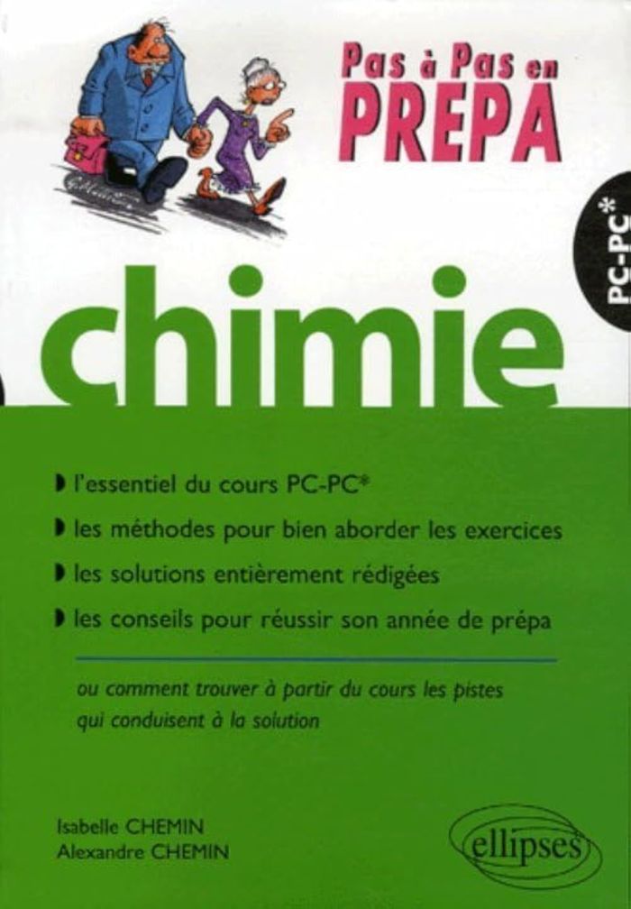 Couverture du livre « CHIMIE PC-PC* » de Chemin, librairie Les Contes Infusés à Corte