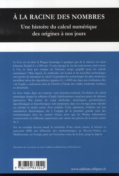 Quatrième de couverture de « RACINE DES NOMBRES (A LA). UNE HISTOIRE DU CALCUL NUMERIQUE DES ORIGINES A NOS JOURS »