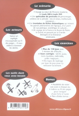Quatrième de couverture de « AU TEMPS DES LOUIS »
