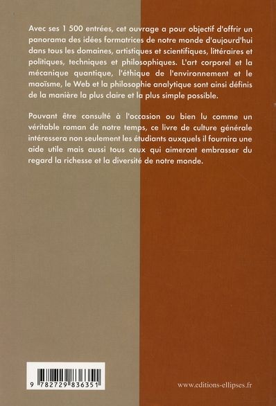 Quatrième de couverture de « REFERENCES. CULTURE GENERALE »