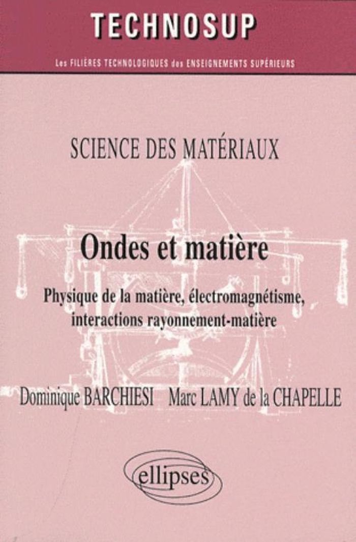 Couverture du livre « ONDES ET MATIERE », librairie Les Contes Infusés à Corte
