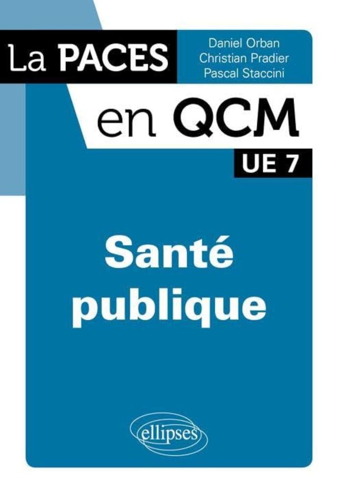 Couverture du livre « UE7 - SANTE PUBLIQUE », librairie Les Contes Infusés à Corte