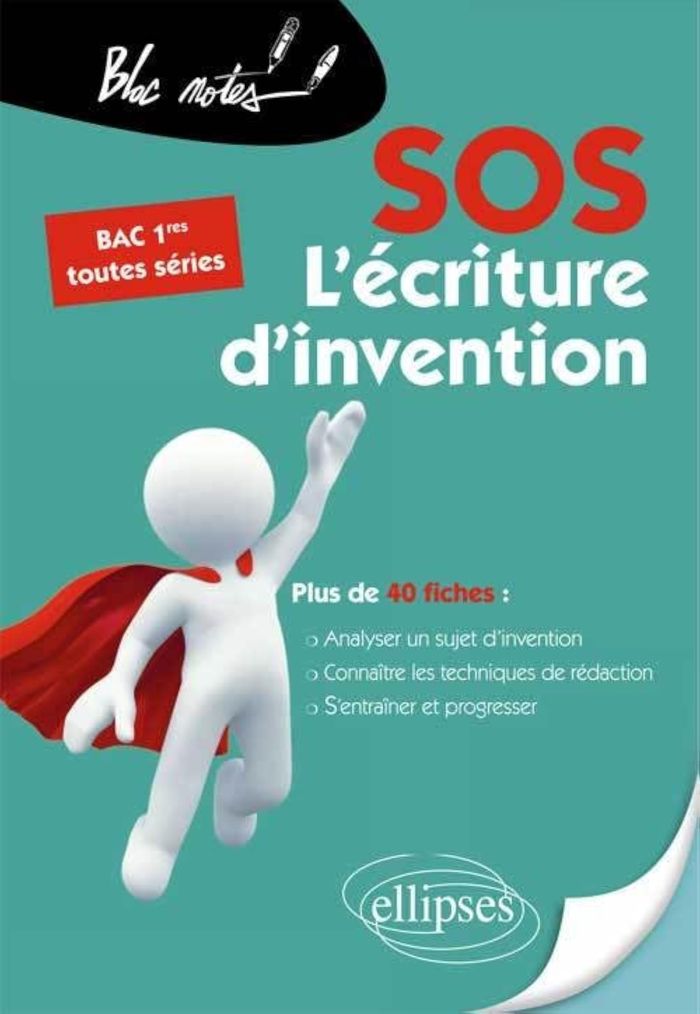 Couverture du livre « SOS L'ECRITURE D'INVENTION - PREMIERES TOUTES SERIES » de Magnan/monteilhet, librairie Les Contes Infusés à Corte