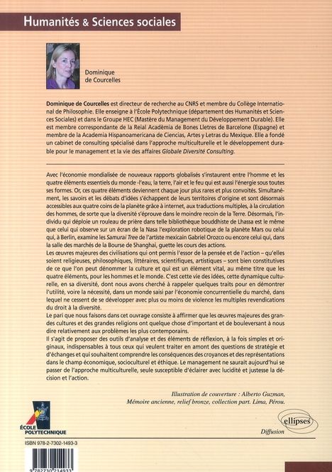 Quatrième de couverture de « GLOBALE DIVERSITE - POUR UNE APPROCHE MULTICULTURELLE DU MANAGEMENT »