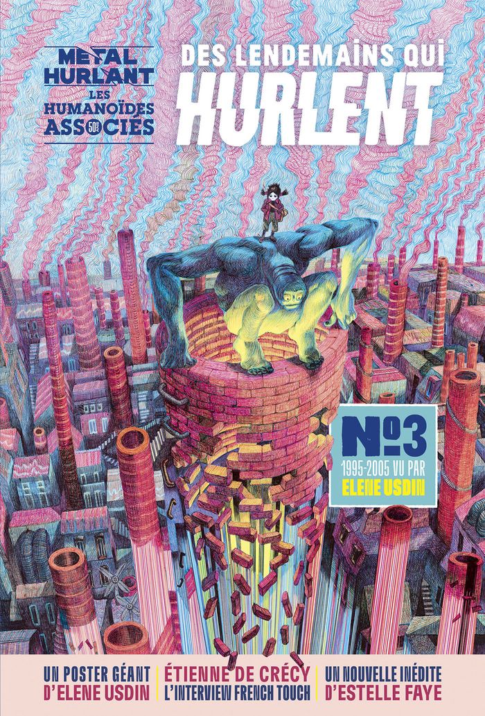 Couverture du livre « Des lendemains qui hurlent » de Élène Usdin, librairie Les Contes Infusés à Corte