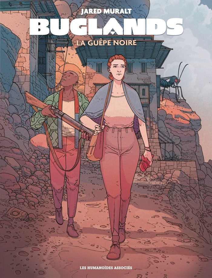 Couverture du livre « Buglands : la guêpe noire » de Jared Muralt, librairie Les Contes Infusés à Corte