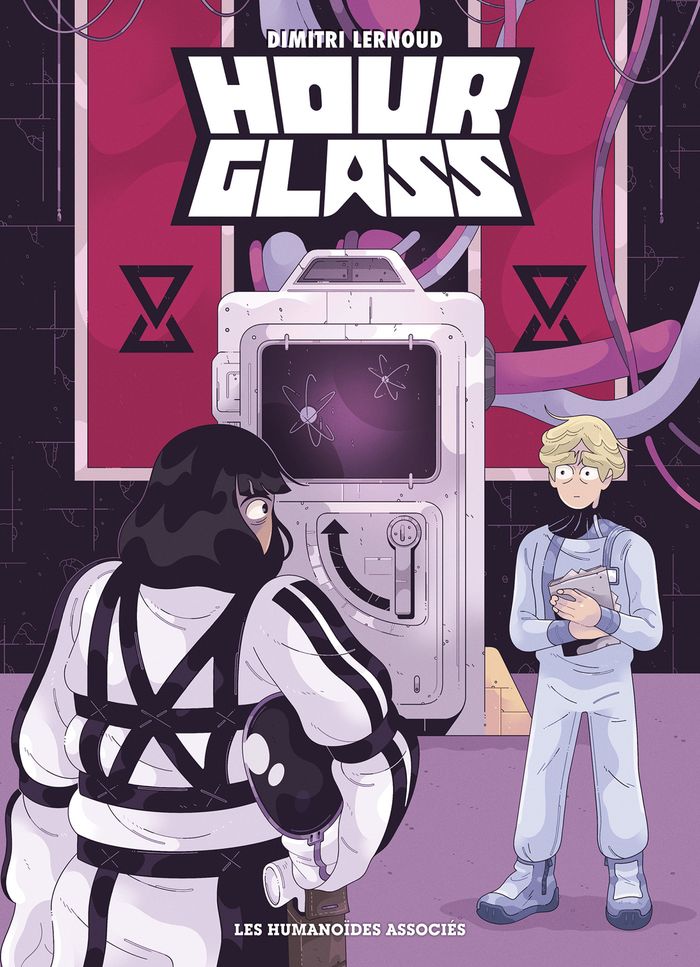 Couverture du livre « Hourglass » de Dimitri Lernoud, librairie Les Contes Infusés à Corte