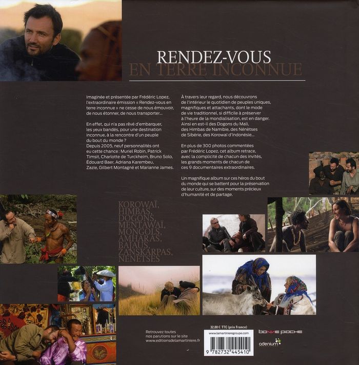 Quatrième de couverture de « RENDEZ-VOUS EN TERRE INCONNUE - NOUVELLE EDITION »