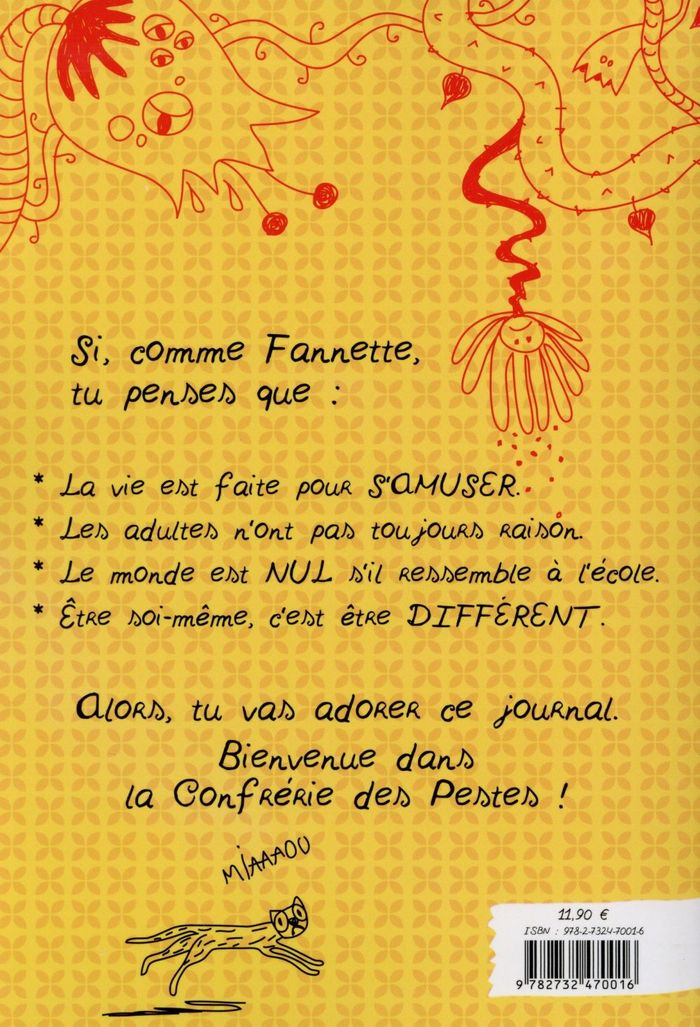 Quatrième de couverture de « Journal d'une peste »
