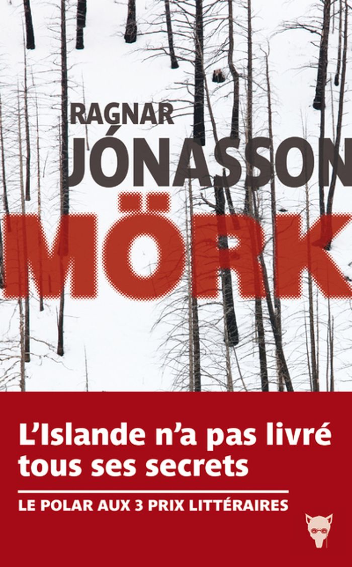 Couverture du livre « Mörk » de Ragnar Jónasson, librairie Les Contes Infusés à Corte