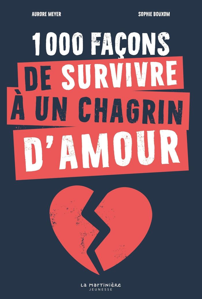 Couverture du livre « 1000 façons de survivre à un chagrin d'amour », librairie Les Contes Infusés à Corte